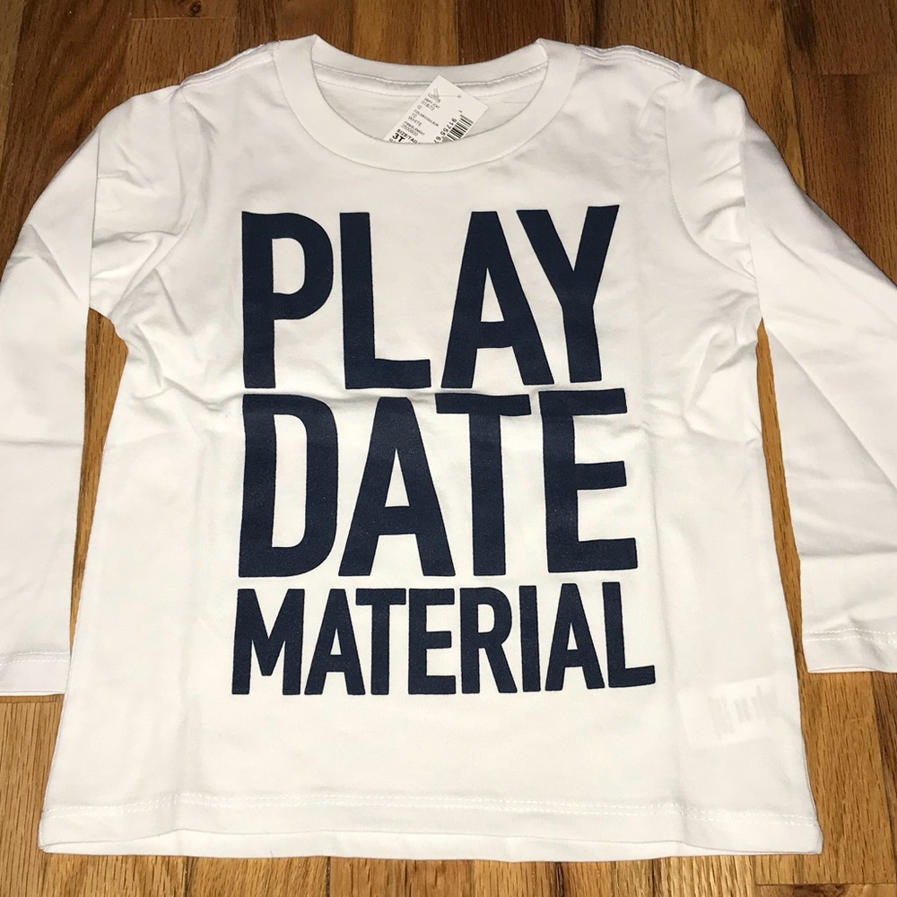 ⭐️PLAY DATE MATERIAL TEE